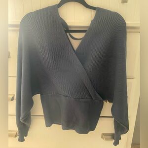 Navy Sweater Love Tree